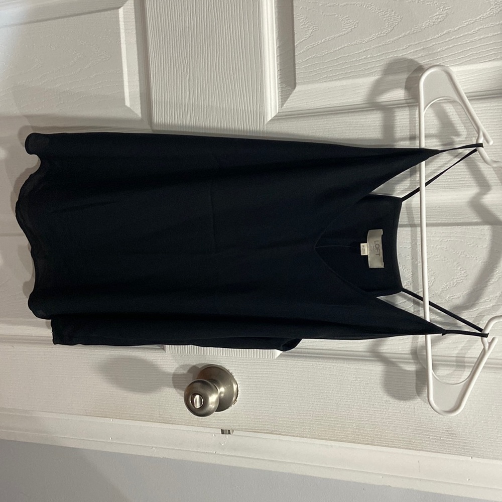 Anne Taylor Loft black cami/tank top- new with tags!